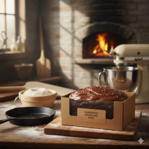 chocolate cake sourdough