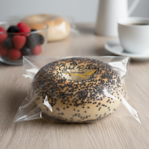 bagel wijen hitam
